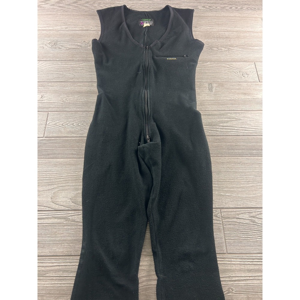 Kenyon Polartec Fleece Sleeveless Bodysuit Black Womens Medium Base Layer